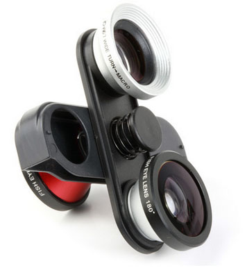 Photo Lens 4 in 1 PHO-FWM-6 Plus - объектив для iPhone 6 Plus Photo Lens 4 in 1 PHO-FWM-6 Plus - объектив для iPhone 6 PlusОбъективы для смартфонов<br>Объектив<br>
