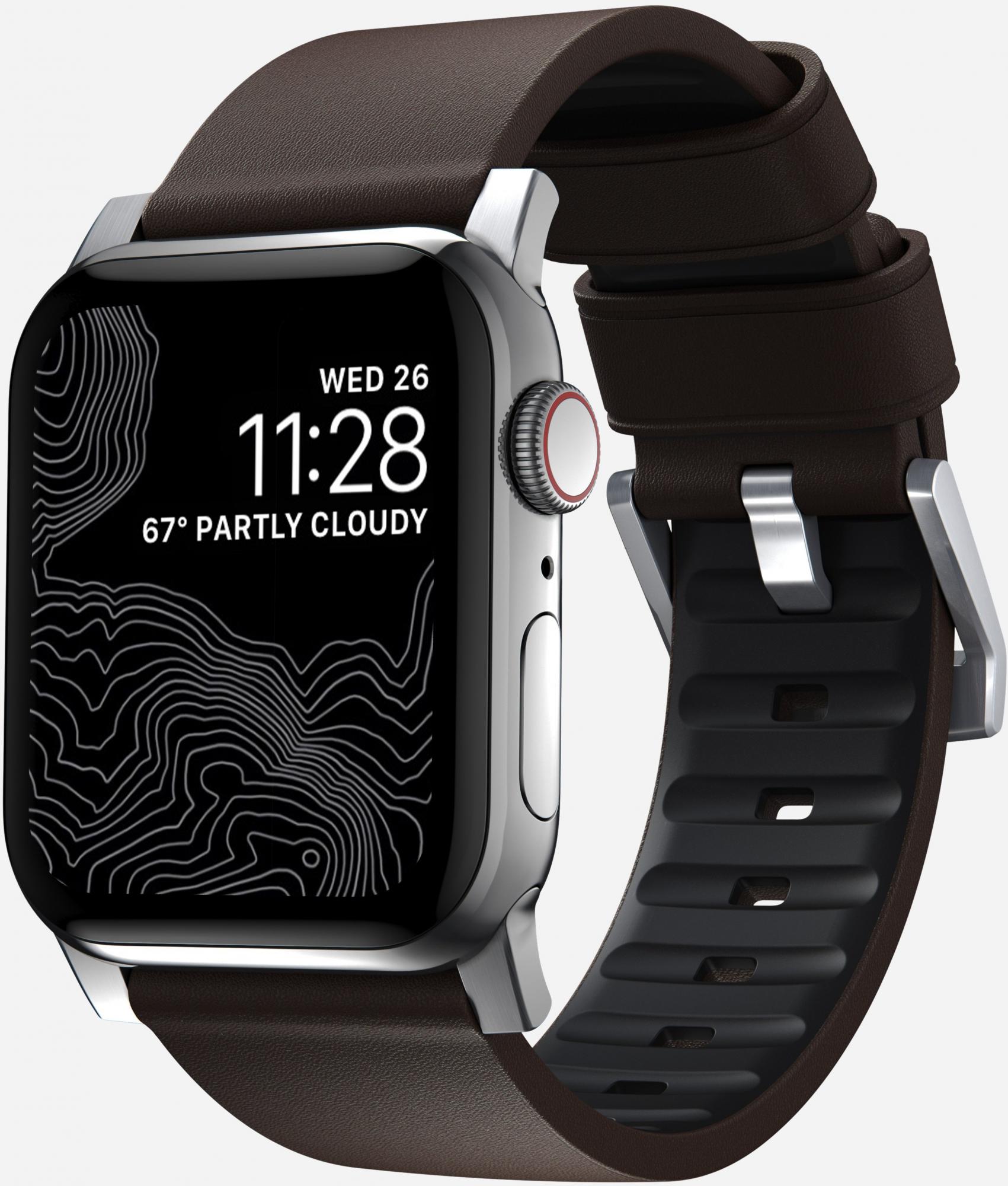 Ремешок Nomad Active Strap Pro (NM1A4MSNW0) для Apple Watch 42/44 mm (Brown/Silver)
Ремешок Nomad Active Strap Pro (NM1A4MSNW0) для Apple Watch 42/44 mm (Brown/Silver)