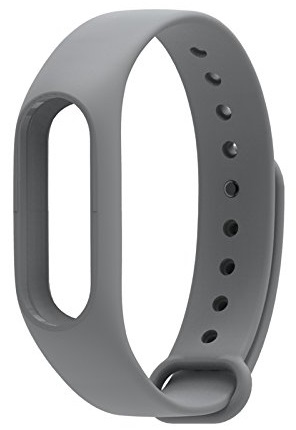 Сменный силиконовый ремешок для Хiaomi Mi Band 2 (Grey) Сменный силиконовый ремешок для Хiaomi Mi Band 2 (Grey)Трекеры активности и шагомеры<br>Сменный ремешок<br>