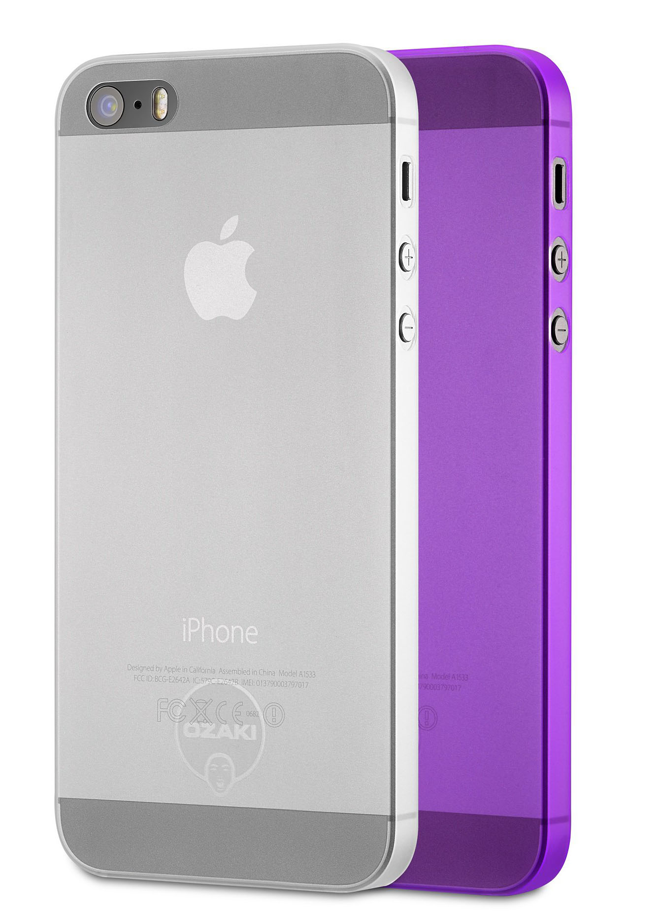 O!coat 0.3 O!coat 0.3Чехлы-накладки для смартфонов<br>2 чехла для iPhone 5/5S<br>