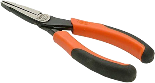 Bahco 2421 G-160 - плоскогубцы с удлиненными губками (Orange/Black) bahco 2470 g 160 плоскогубцы с удлиненными губками 165 мм