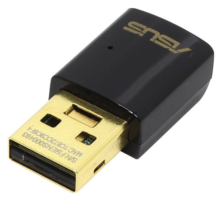 Asus USB-AC51 - Wi-Fi адаптер (Black) Asus USB-AC51 - Wi-Fi адаптер (Black)Аксессуары к сетевому оборудованию<br>Wi-Fi адаптер<br>