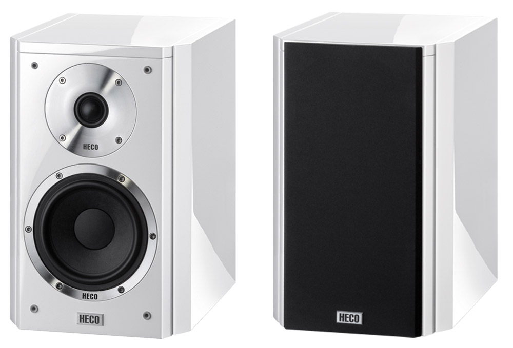 Heco Aleva GT 202 - полочная акустическая система (Piano white) полочная акустика heco music style 200 piano white ash decor white