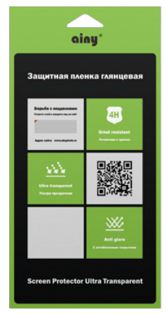 Ainy AC-A163 - защитная пленка для Apple iPhone 5/5S (глянцевая) от iCover Ainy AC-A163 - защитная пленка для Apple iPhone 5/5S (глянцевая) от iCover