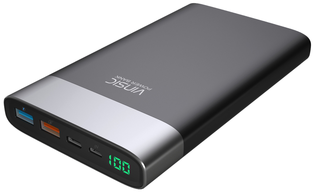 Vinsic External Battery 20000mAh (VSPB303) - внешний аккумулятор (Black)