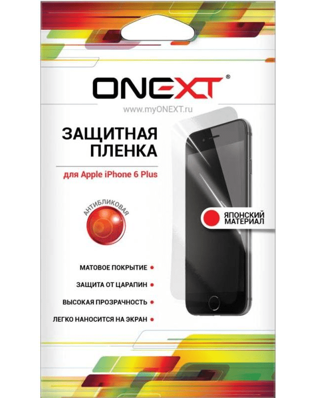 Onext Protective Film (40819) - комплект защитных пленок для iPhone 6 Plus