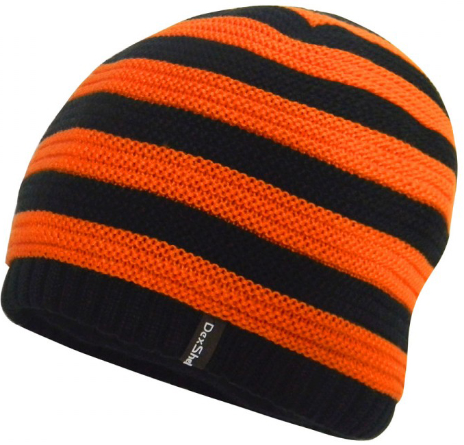 Dexshell DH552 (DH552TR) - детская водонепроницаемая шапка (Orange/Black) Dexshell DH552 (DH552TR) - детская водонепроницаемая шапка (Orange/Black)Туристическая одежда<br>Детская водонепроницаемая шапка<br>