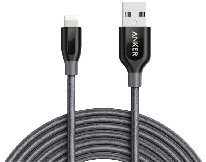 Кабель для iPod, iPhone, iPad Anker PowerLine+ 3 m (A8123HA1) Lightning to USB (Grey)
Кабель для iPod, iPhone, iPad Anker PowerLine+ 3 m (A8123HA1) Lightning to USB (Grey)