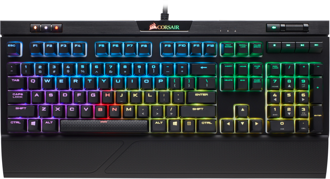 Игровая клавиатура Corsair STRAFE RGB MK.2 Cherry MX Red CH-9104110-RU (Black)
Игровая клавиатура Corsair STRAFE RGB MK.2 Cherry MX Red CH-9104110-RU (Black)