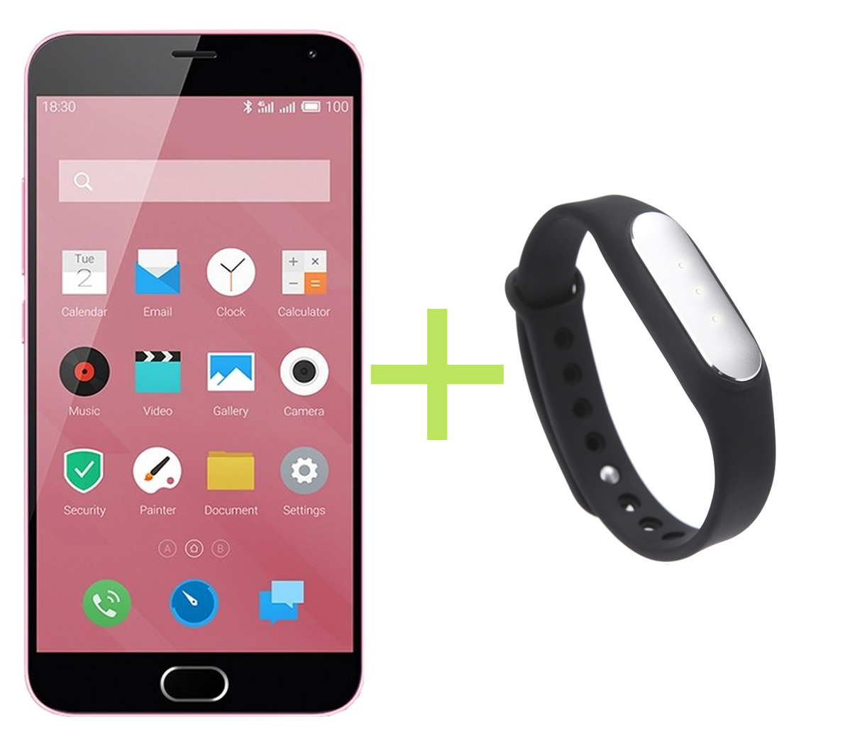 M2 - Meizu  Android<br> +   Xiaomi Mi Band<br>