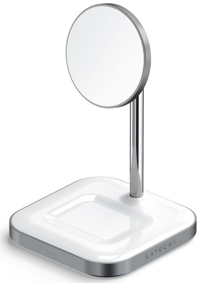 Беспроводное зарядное устройство Satechi Magnetic 2-in-1 Wireless Charging Stand ST-WMCS2M (Space Grey)
Беспроводное зарядное устройство Satechi Magnetic 2-in-1 Wireless Charging Stand ST-WMCS2M (Space Grey)