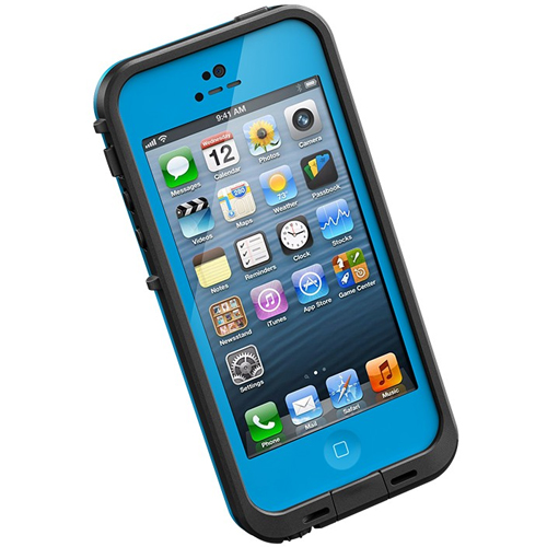 LifeProof Water Resist Case (LP-1301-04) -   iPhone 5 (Blue/Black) - LifeProof   <br>-   : IP 68 <br><br> -  ,  -   <br><br> -     iPhone <br><br> -      (Military Standard) MIL-STD-810F-516.5 <br><br> - ...<br>