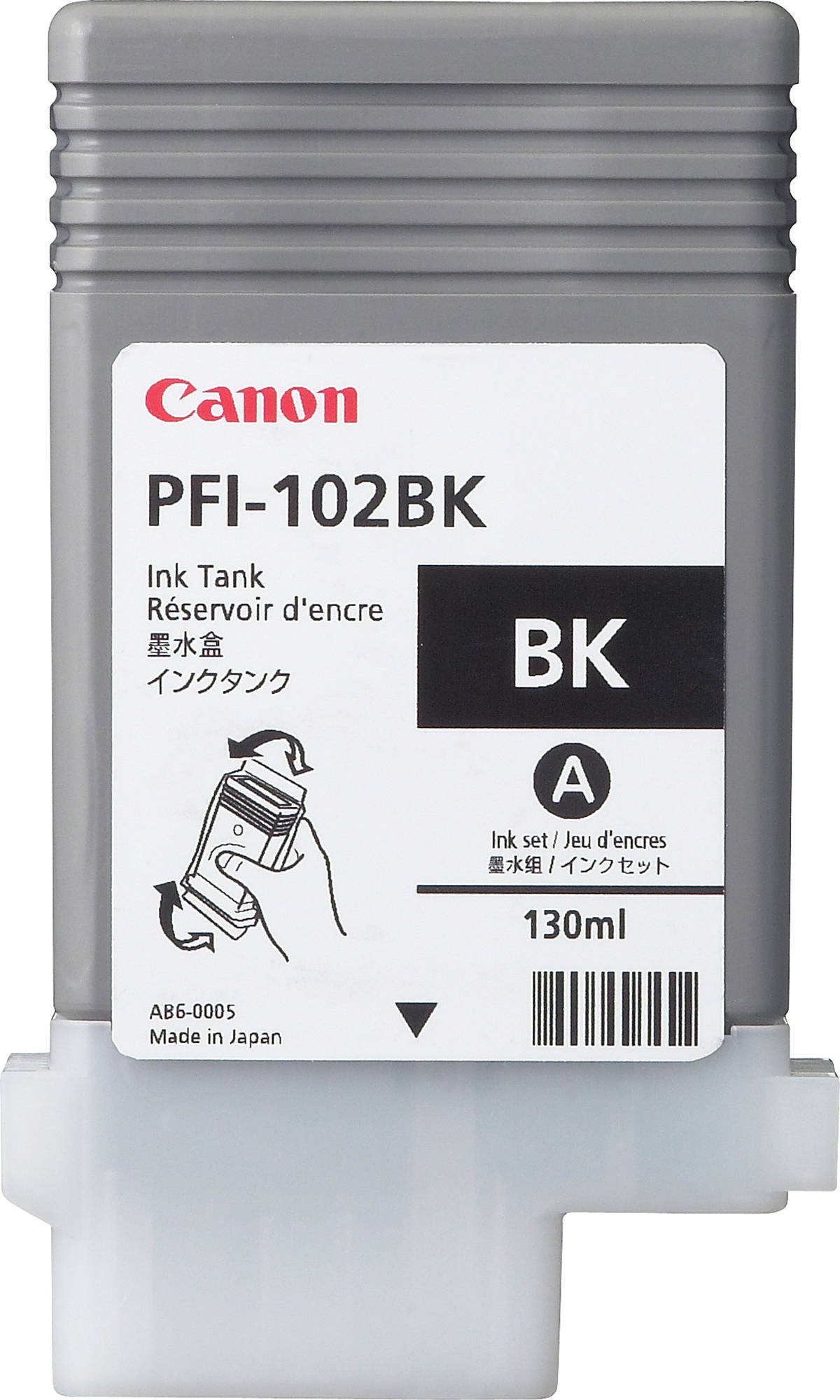Canon PFI-102BK (0895B001) - картридж для принтеров Canon iPF500/600/610/700/710 (Black) Canon PFI-102BK (0895B001) - картридж для принтеров Canon iPF500/600/610/700/710 (Black)Картриджи и тонеры<br>Картридж<br>