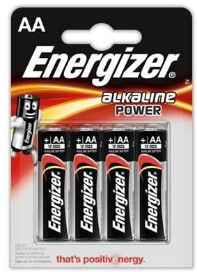 Energizer LR6/E91 AA - комплект батареек 4 шт.