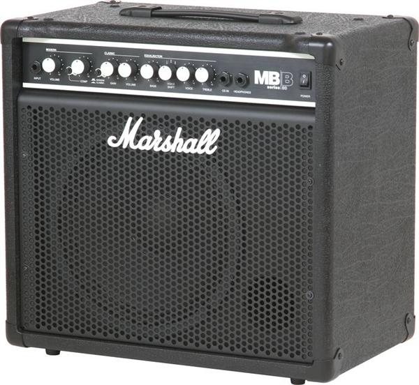 ベース Marshall MB B Series 30 Купить гитарный комбоусилитель Marshall MB30 Bass Combo (Black) в