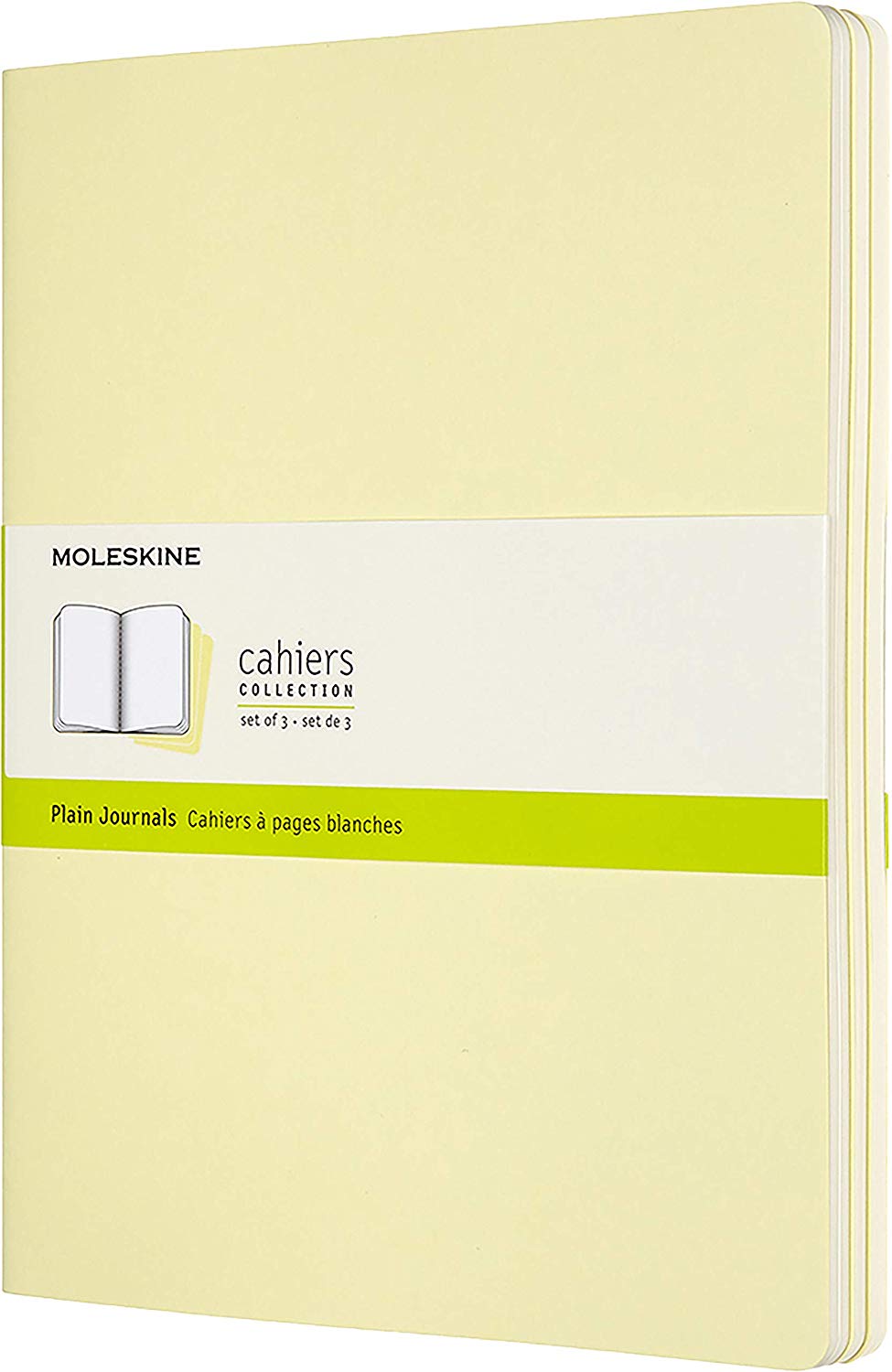 Набор Moleskine Cahier Journal XLarge (CH023M23) 3 нелинованных блокнота (Tender Yellow)
Набор Moleskine Cahier Journal XLarge (CH023M23) 3 нелинованных блокнота (Tender Yellow)