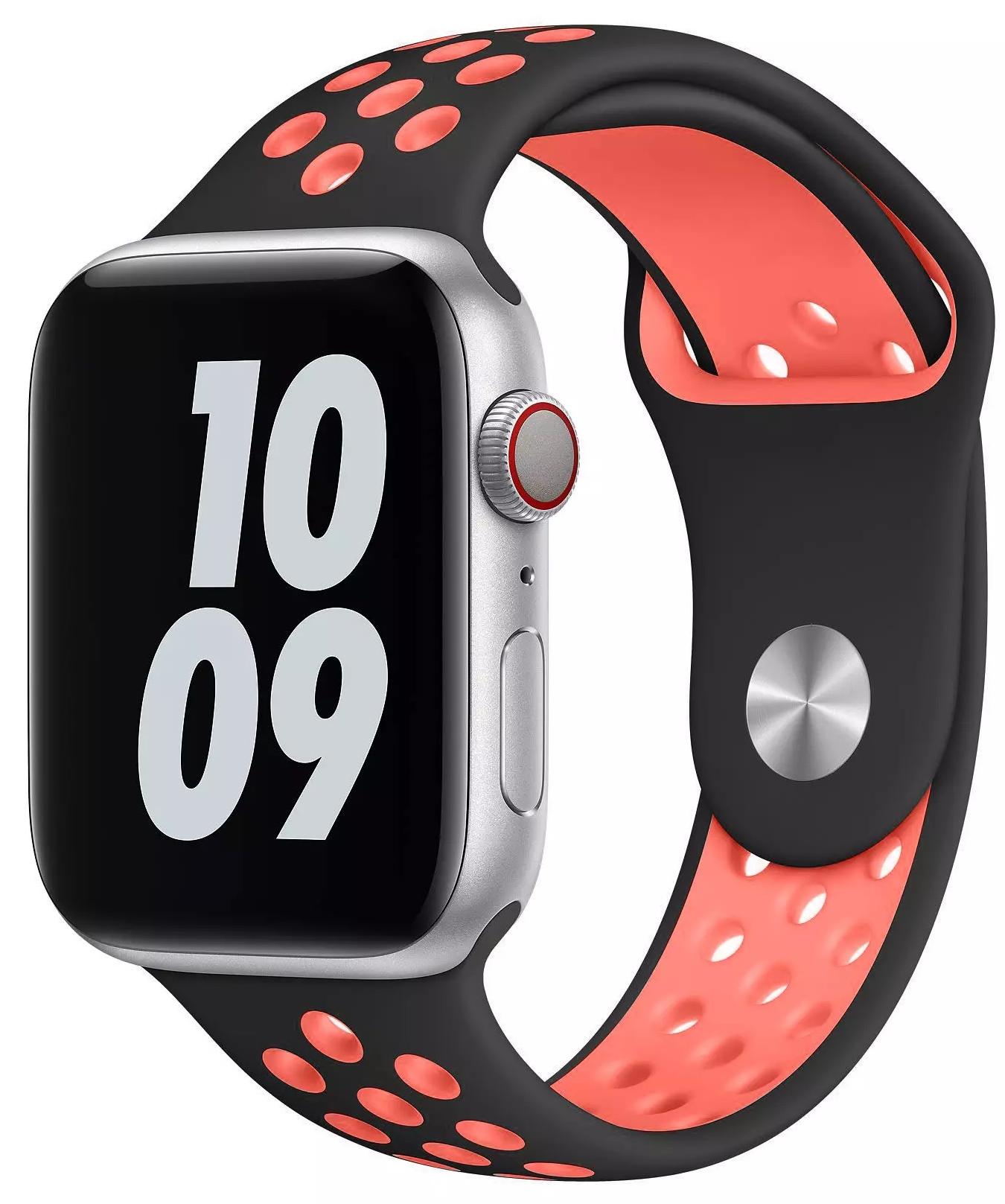 Ремешок Wiwu Dual Color Silicone Band для Apple Watch Series 1-6/SE 42/44 mm (Black/Red)
Ремешок Wiwu Dual Color Silicone Band для Apple Watch Series 1-6/SE 42/44 mm (Black/Red)