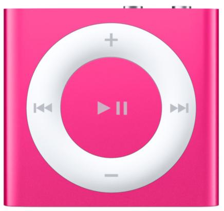 Купить apple iPod Shuffle 2Gb (MKM72RU/A) - MP3-плеер (Pink