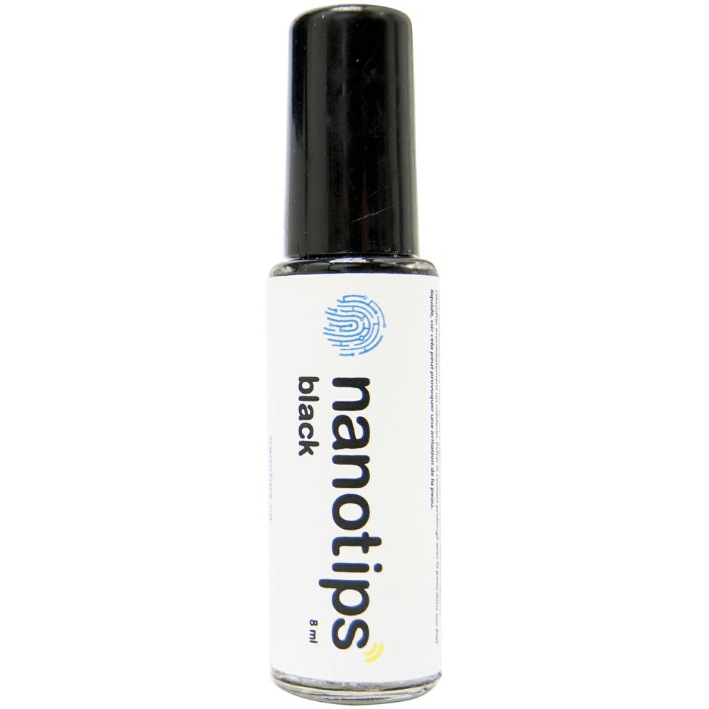 NanoTips 8ml - сенсорный состав для печаток (Black) NanoTips 8ml - сенсорный состав для печаток (Black)Перчатки для сенсорных экранов<br>Сенсорный состав для печаток<br>