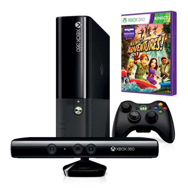 microsoft Xbox 360E 4 Gb Kinect N6V 00012 Kinect Adventures iCover