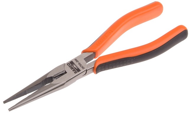 Bahco 2470 G-200 - плоскогубцы с удлиненными губками 210 мм bahco 2470 g 160 плоскогубцы с удлиненными губками 165 мм