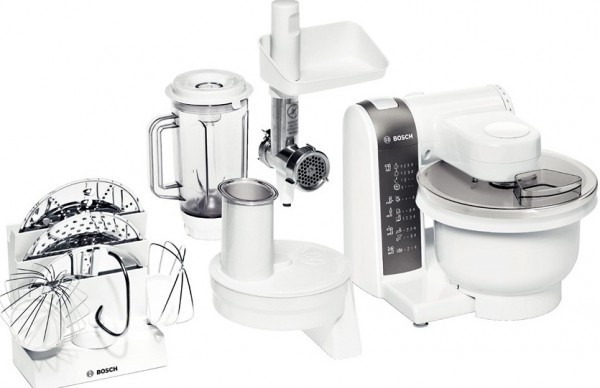 Bosch MUM 4855 - кухонный комбайн (White)