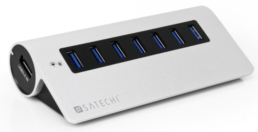 Satechi 7 Port USB 3.0 Premium Aluminium HUB (SH-UHA37B) - USB-хаб для Mac (Black Trim)
Satechi 7 Port USB 3.0 Premium Aluminium HUB (SH-UHA37B) - USB-хаб для Mac (Black Trim)