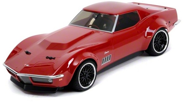Радиоуправляемый автомобиль Vaterra 1:10 Corvette Custom 1969 V100-S 4WD VTR03022 (Red)
