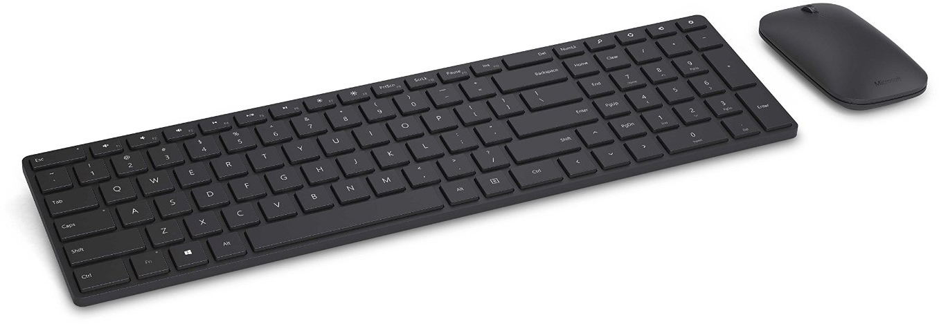 Беспроводные клавиатура и мышь Microsoft Designer Bluetooth Desktop 7N9-00018 (Black)
Беспроводные клавиатура и мышь Microsoft Designer Bluetooth Desktop 7N9-00018 (Black)