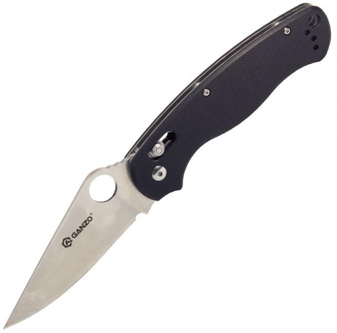 Ganzo G729 (G729-BK) - складной нож (Chrome/Black) ganzo g7041 bk