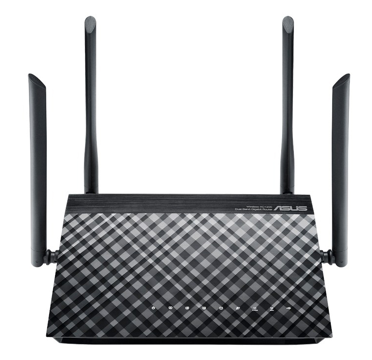 ASUS RT-AC1200G Plus - беспроводной маршрутизатор (Black) asus rt n66w беспроводной маршрутизатор