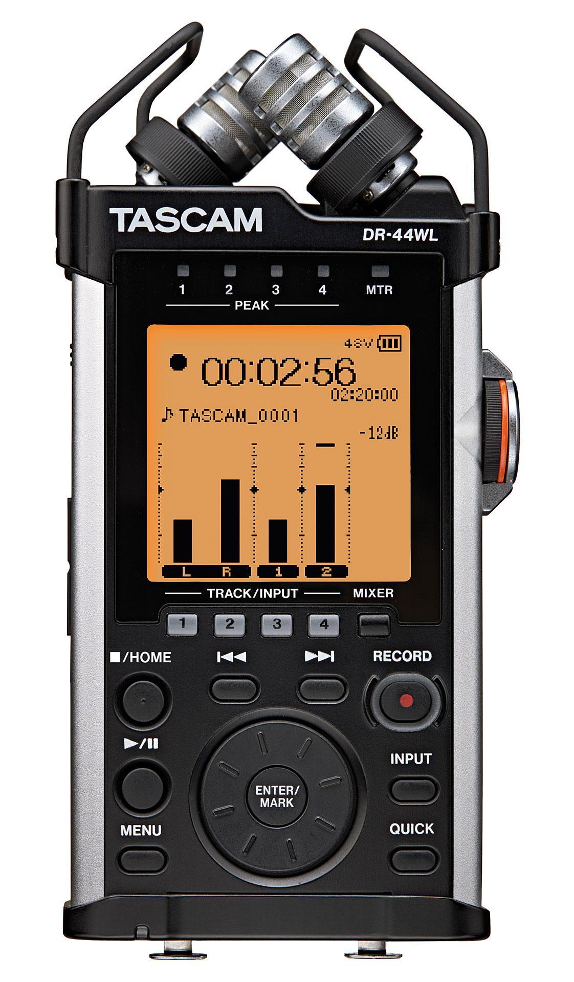 Tascam DR-44WL (A052395) - ручной рекордер (Black/Silver)