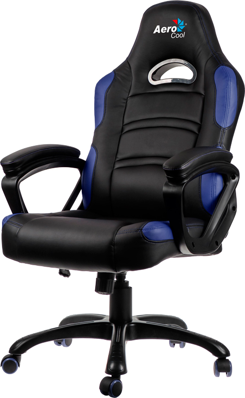 Кресло игровое Aerocool AC80С (Black/Blue)
