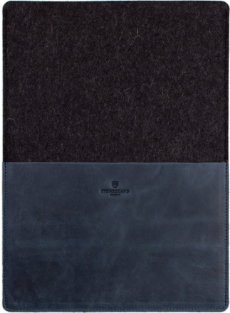 Stoneguard 511 (SG5410102) - кожаный чехол для MacBook 12 (Ocean/Coal)