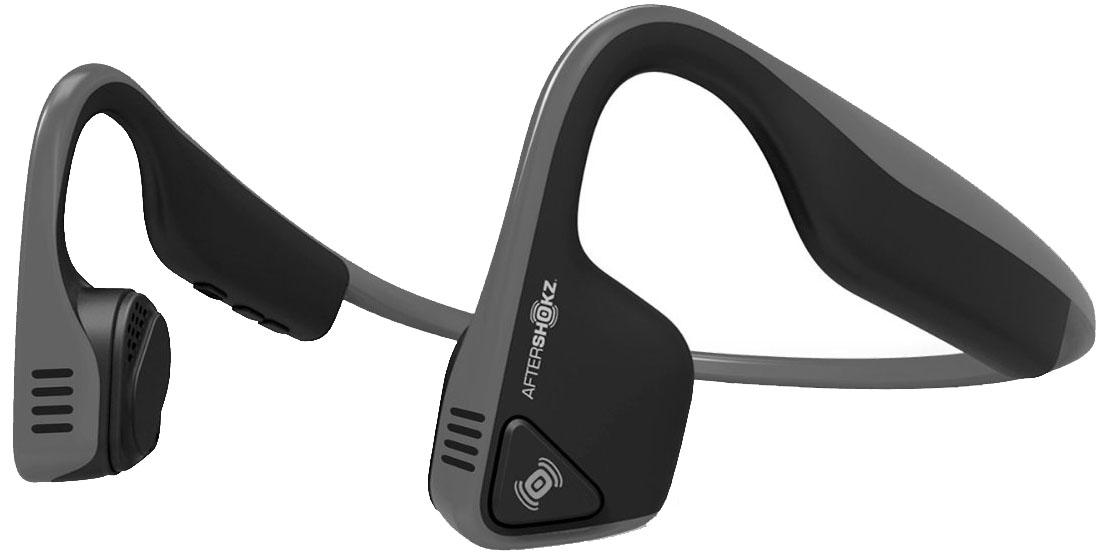 AfterShokz Trekz Titanium (AS600SG) - стерео Bluetooth-гарнитура (Slate Gray)