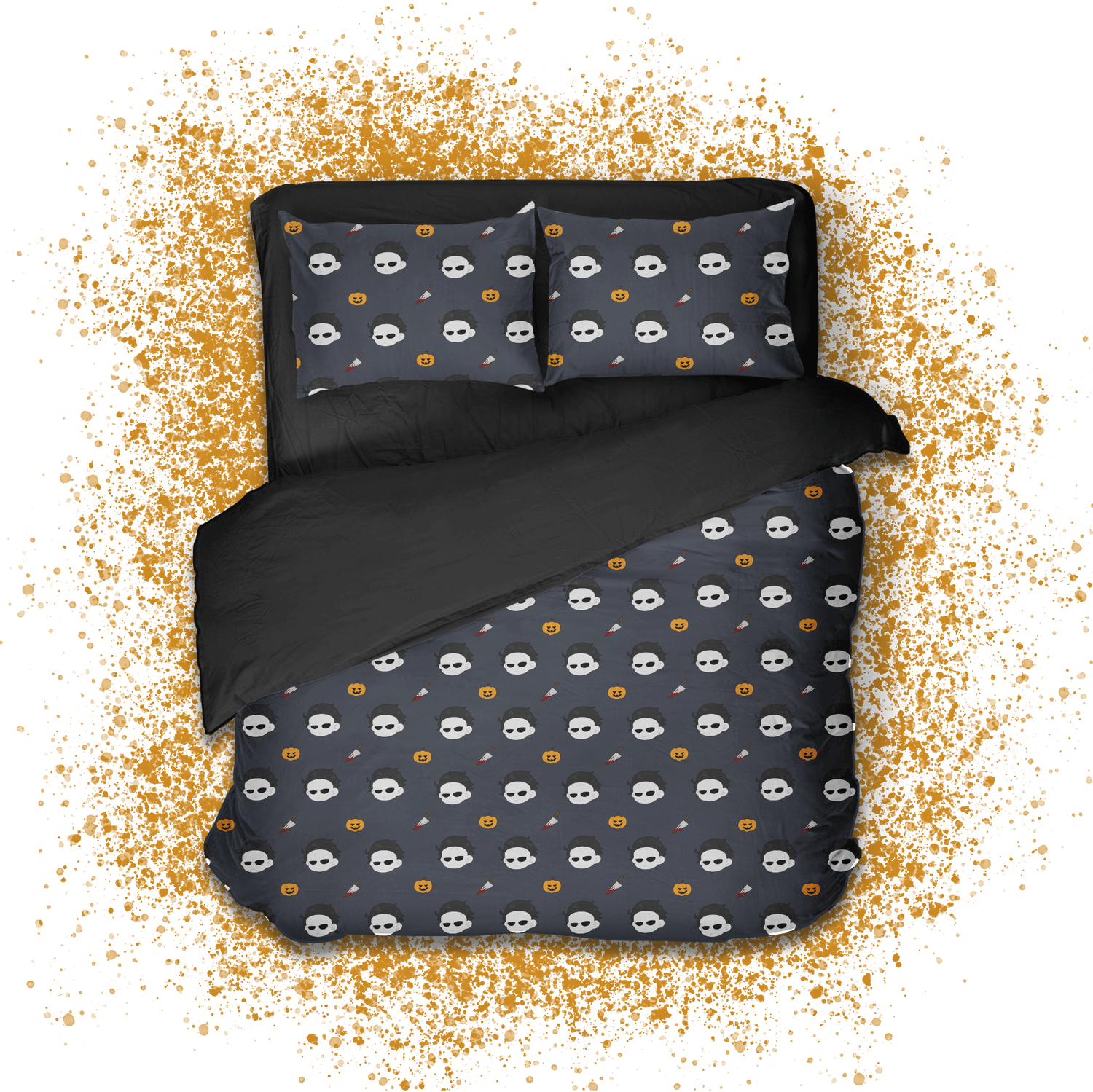 Геймерское постельное белье SleepHard 1.5-спальный (Halloween)