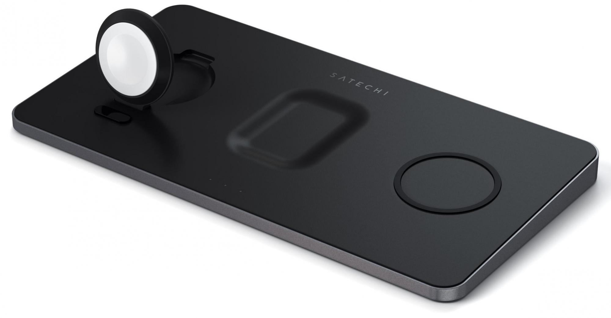 Беспроводное зарядное устройство Satechi Trio Wireless Charging Pad ST-X3TWCPM (Black)
Беспроводное зарядное устройство Satechi Trio Wireless Charging Pad ST-X3TWCPM (Black)