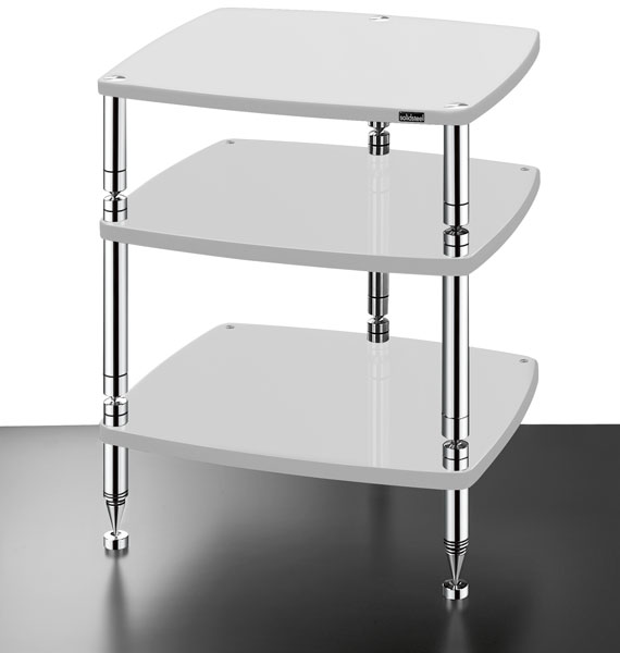 Solidsteel HS-3 - стойка для аудио-видео оборудования (White) Solidsteel HS-3 - стойка для аудио-видео оборудования (White)Стойки для акустики и компонентов<br>Стойка для аудио-видео оборудования<br>