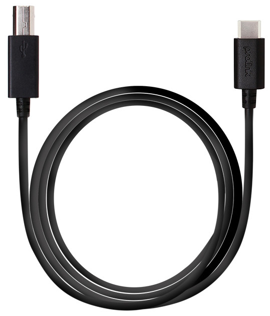 Prolink USB-C - USB-B 2.0 (PB482-0100) - кабель-переходник (Black) Prolink USB-C - USB-B 2.0 (PB482-0100) - кабель-переходник (Black)Кабели<br>Кабель-переходник<br>