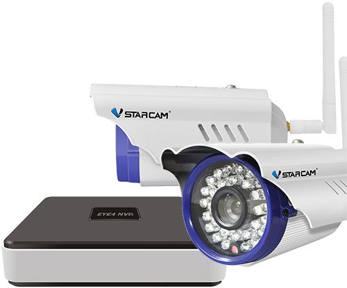 Vstarcam NVR C15 - уличный комплект видеонаблюдения (White) vstarcam nvr c16 kit система видеонаблюдения