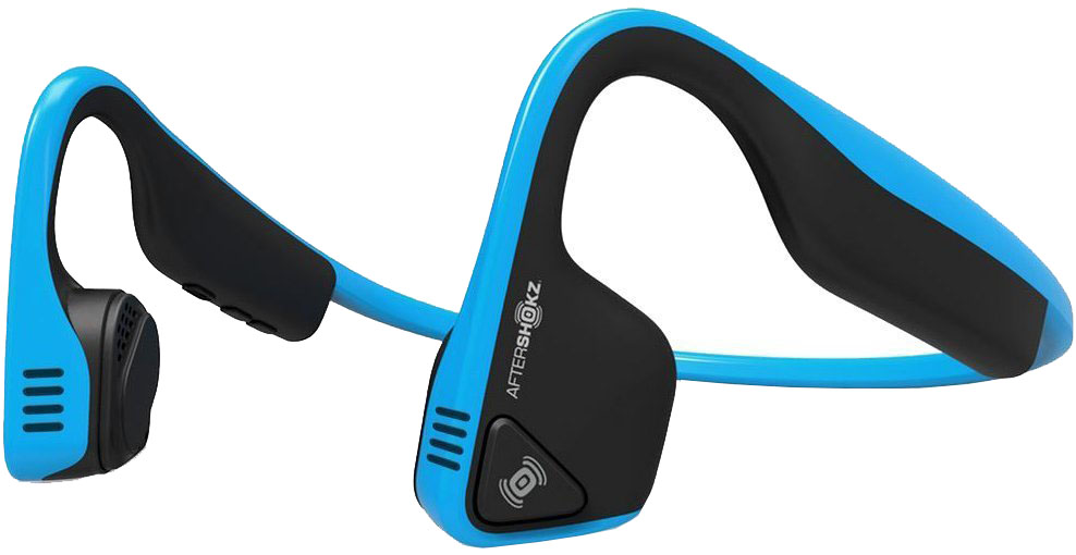 AfterShokz Trekz Titanium (AS600OB) - стерео Bluetooth-гарнитура (Ocean Blue)