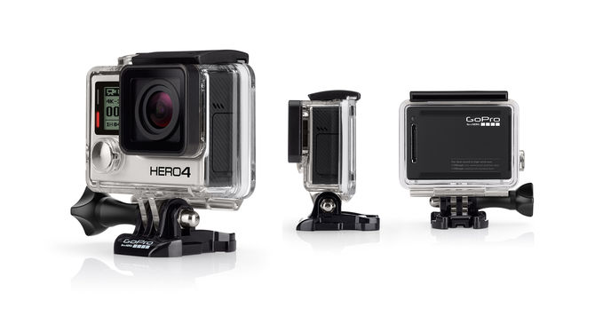 Видеокамера цифровая экшн GoPro Hero 4 Black Edition - Adventure (CHDHX-401)
