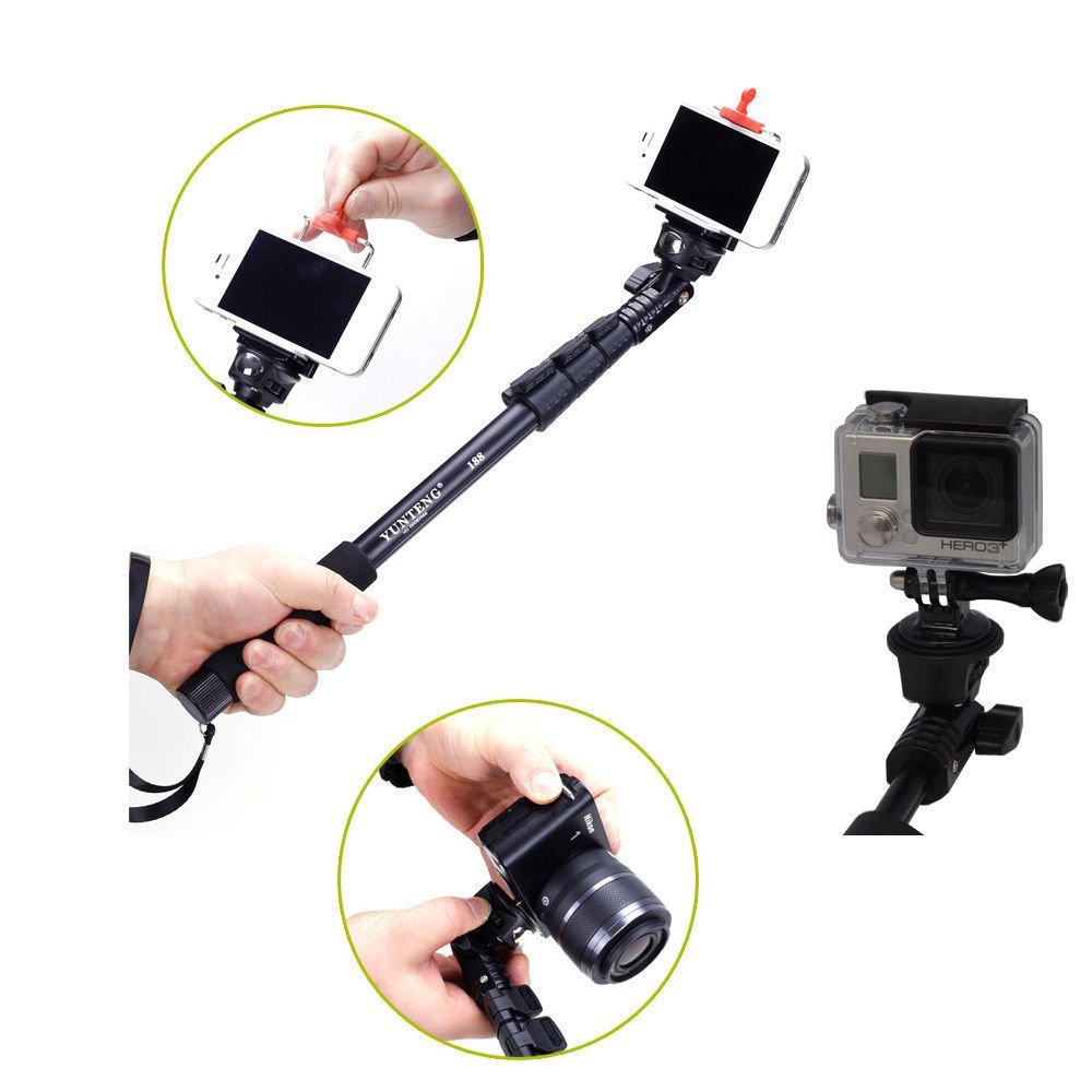 Купить yunteng monopod selfie stick (yt-188) - монопод универсальный в Москве. В нашем каталоге интернет-магазина icover.ru вы можете ознакомиться с ценами, подробным описанием, фотографиями и техническими характеристиками. Низкие цены. Высокое качество. Доставка по России. Заказать товары по телефону +7(495)229-39-50 Yunteng Monopod Selfie Stick (YT-188) - монопод универсальный купить в интернет-магазине icover