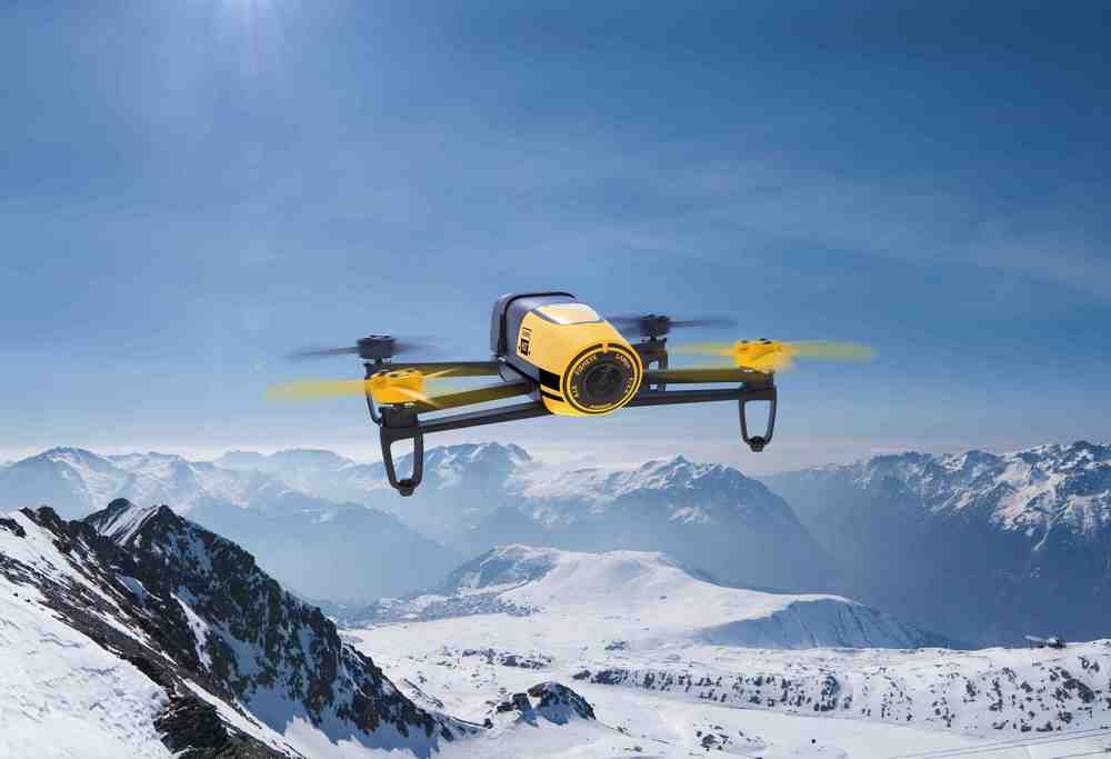  Parrot Bebop Drone (Yellow)