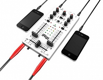 IK Multimedia iRig Mix - мобильный микшер для iPhone/iPod/iPad