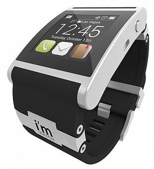i’m Watch Smartwatch - умные часы для iPhone 5S/5C/4S (Black)