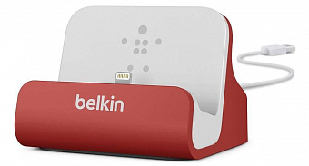 Belkin Charge + Sync Dock (F8J045btRED) - док-станция для iPhone и iPod (Red)