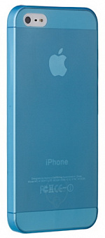 Ozaki O!coat 0.3 Jelly (OC533BU) - чехол для iPhone 5/5S (Blue)