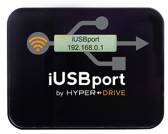 HyperDrive iUSBport - беспроводной медиацентр для iPhone/iPad (Black)