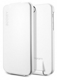 SGP Leather Case Argos (SGP09599) - чехол для iPhone 5/5S/SE (White)